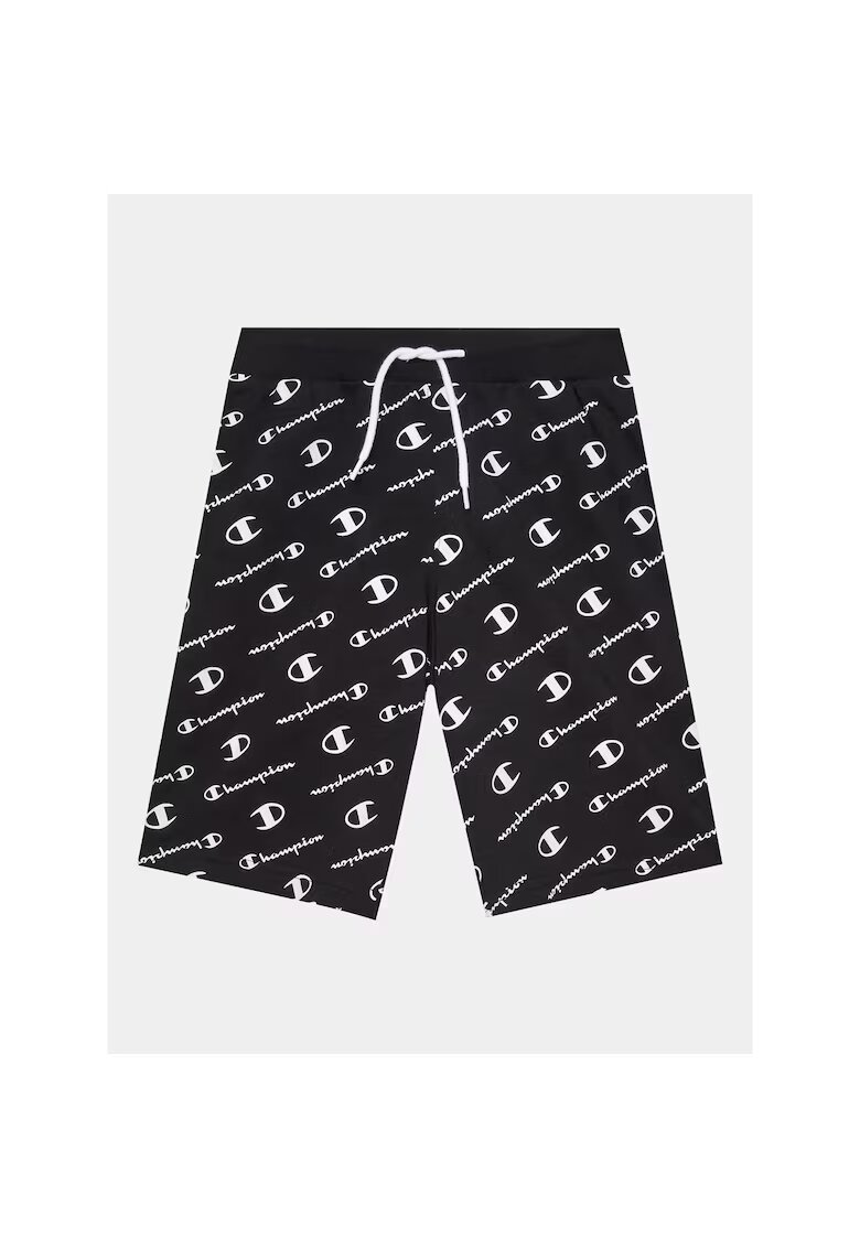 Champion Pantaloni scurti sport Baieti - 302259342 - Bumbac - Negru