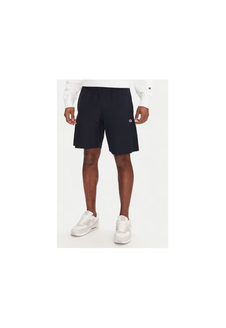 Champion Pantaloni scurti sport barbati 220764 - Bumbac/Poliester - Bleumarin - Bleumarin