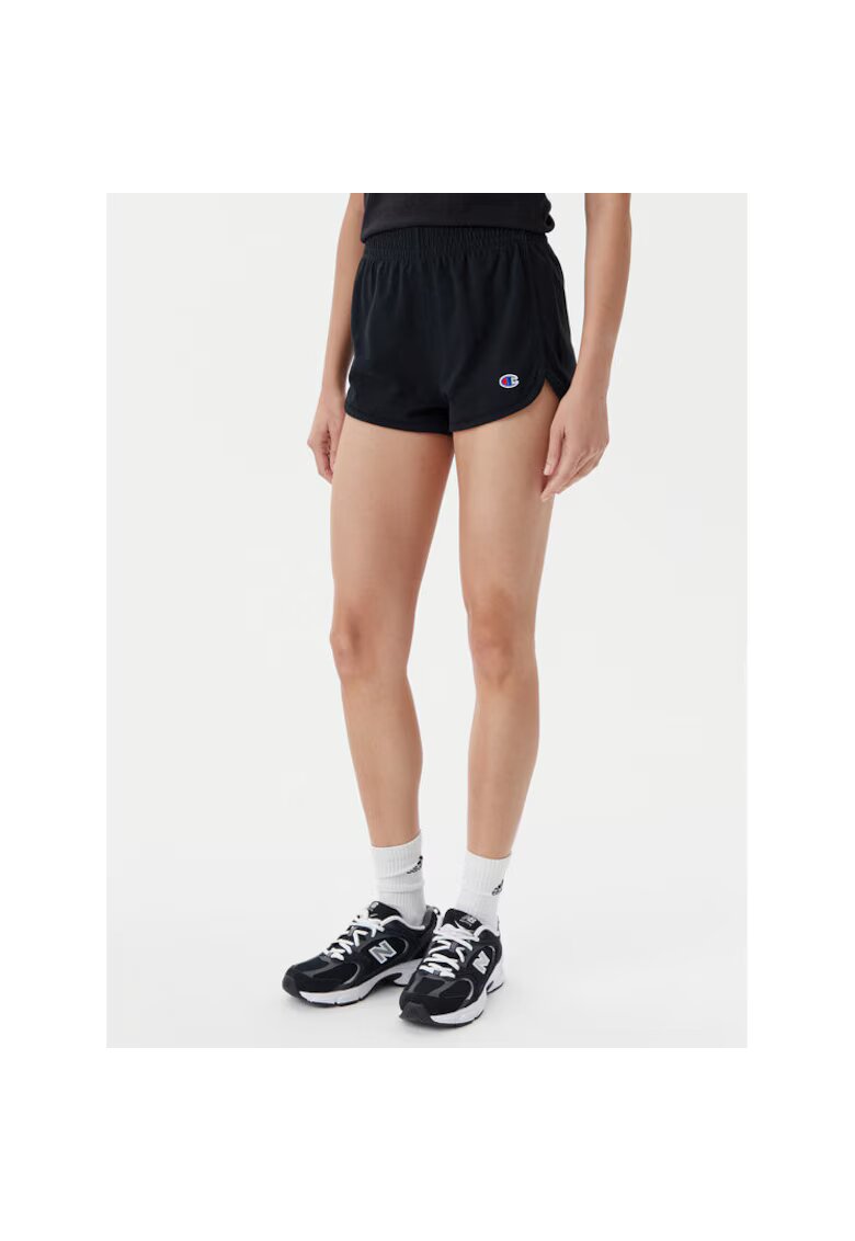 Champion Pantaloni scurti sport dama 117873 - Bumbac - Negru - Negru