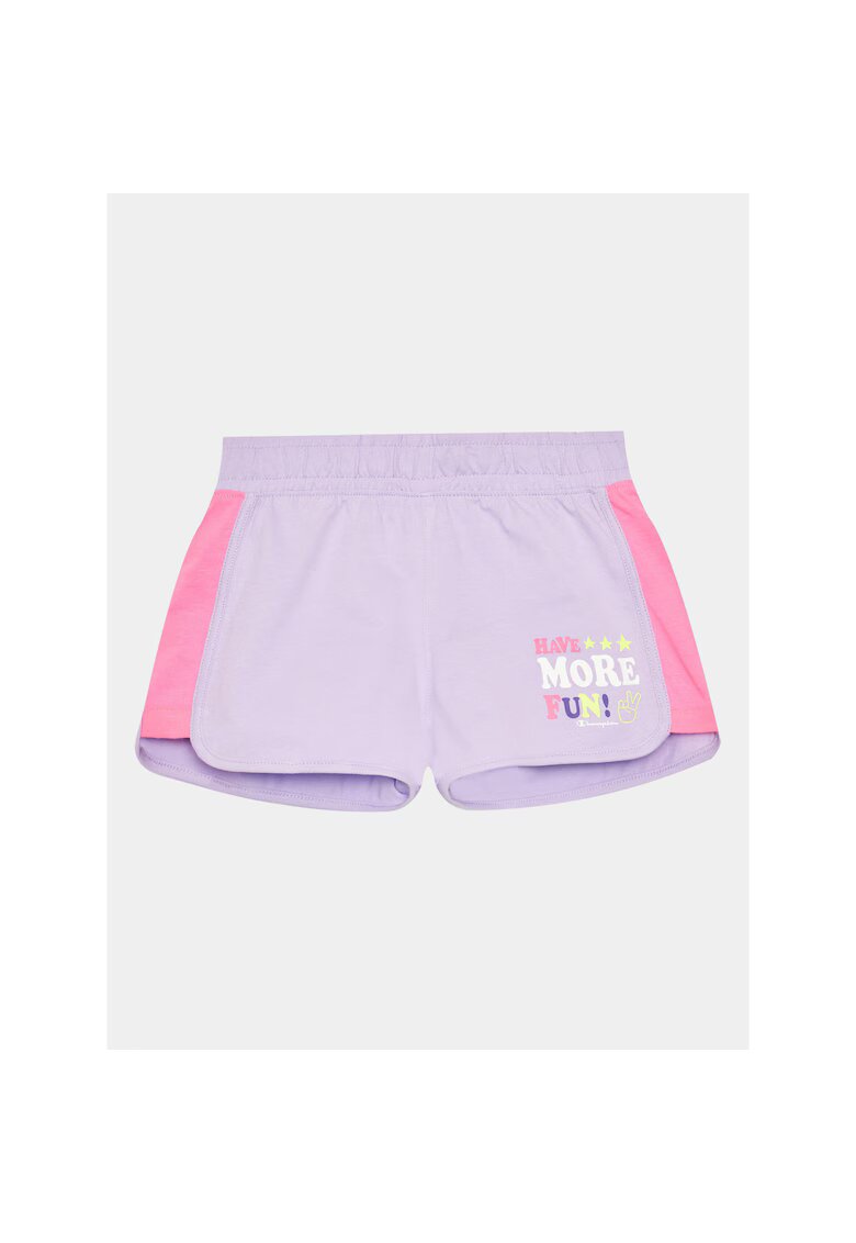 Champion Pantaloni scurti sport Fete - 302266029 - Bumbac - Violet