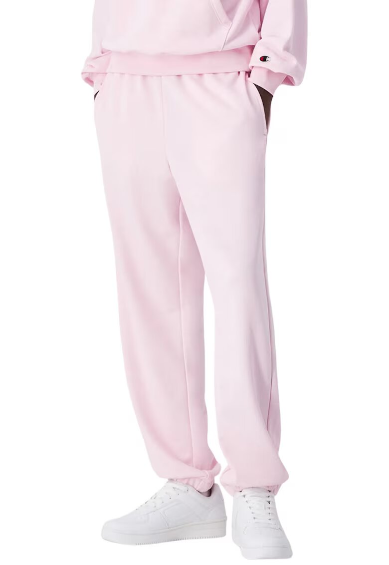 Champion Pantaloni sport dama bumbac/poliester - roz deschis