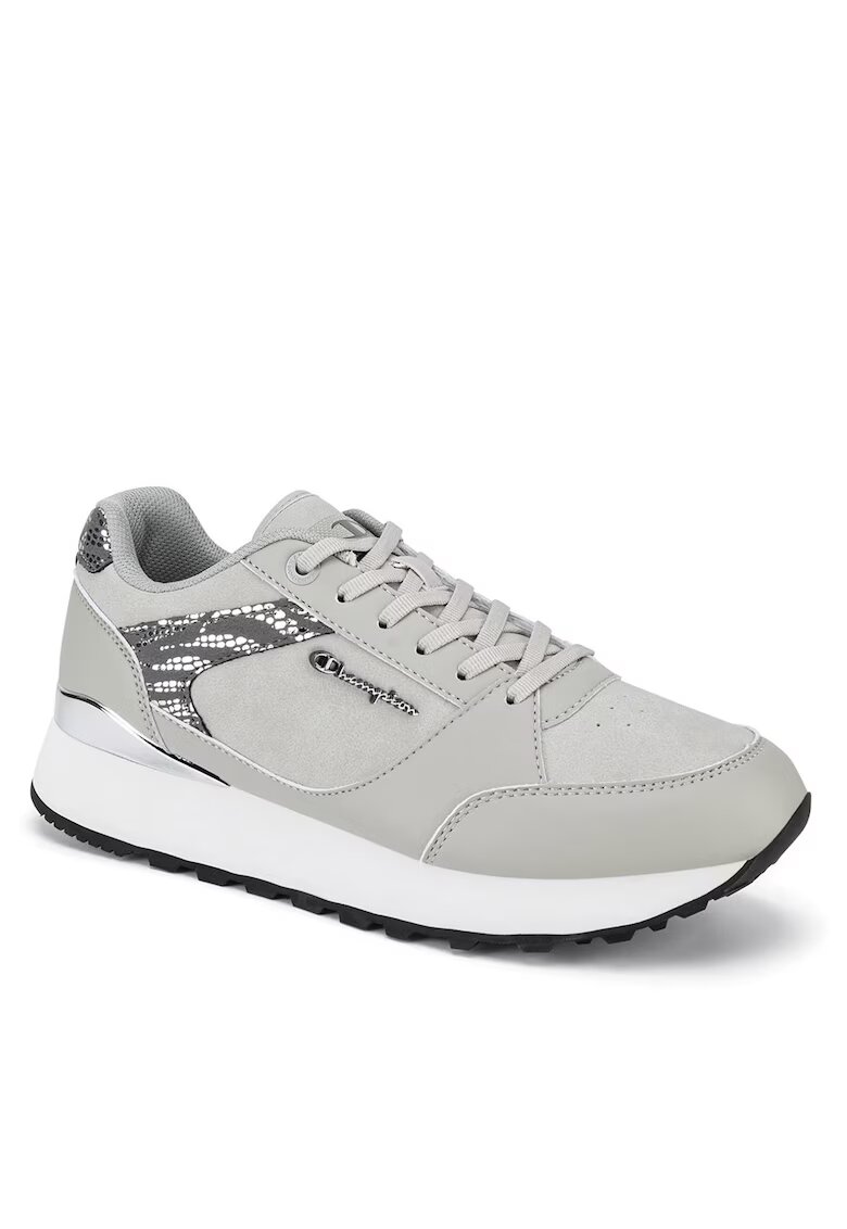 Champion Pantofi sport dama - RR CHAMP PLAT LOW CH - gri - piele ecologica