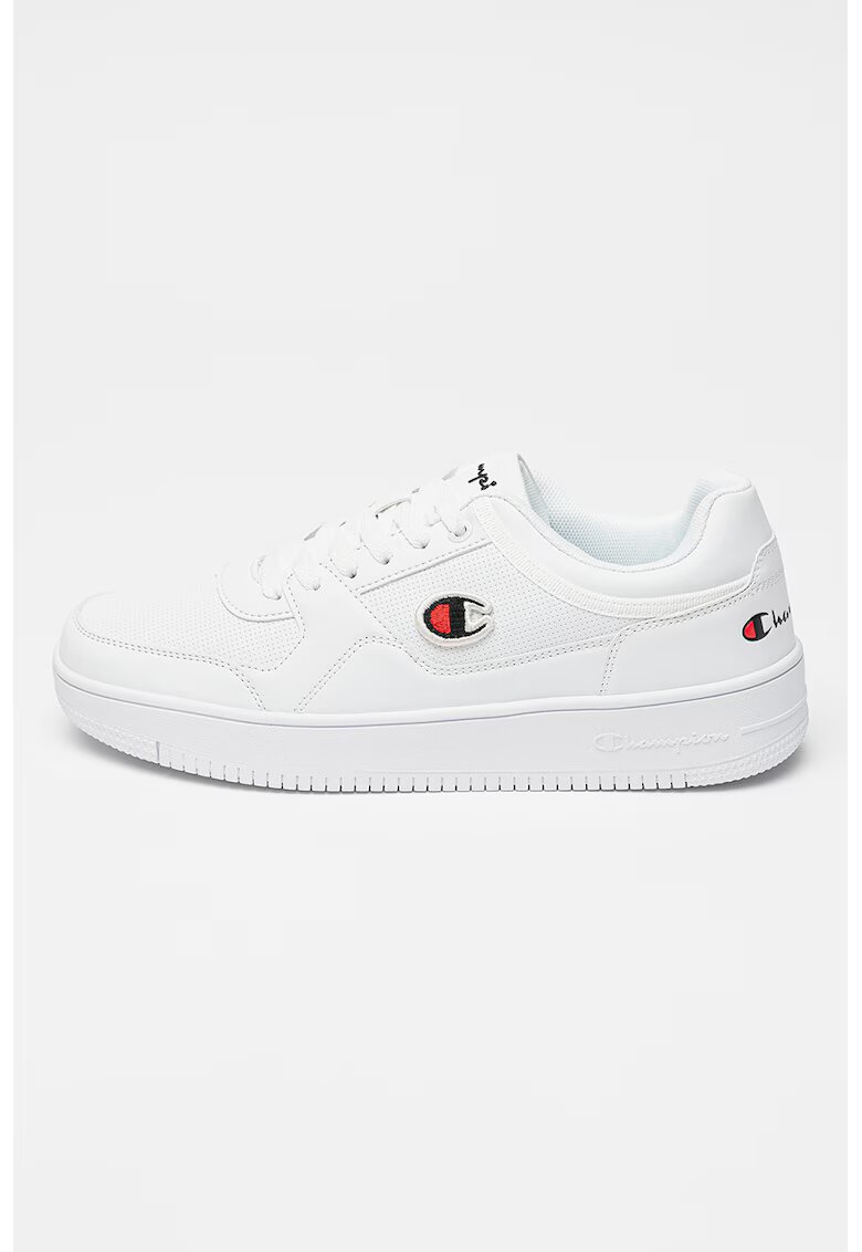Champion Pantofi sport din piele ecologica cu logo discret - Alb optic
