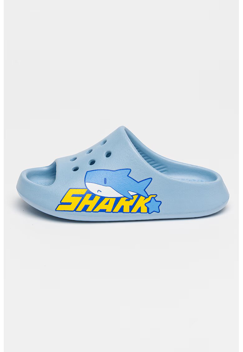 Champion Papuci cu accesorii Shark - Galben/Albastru