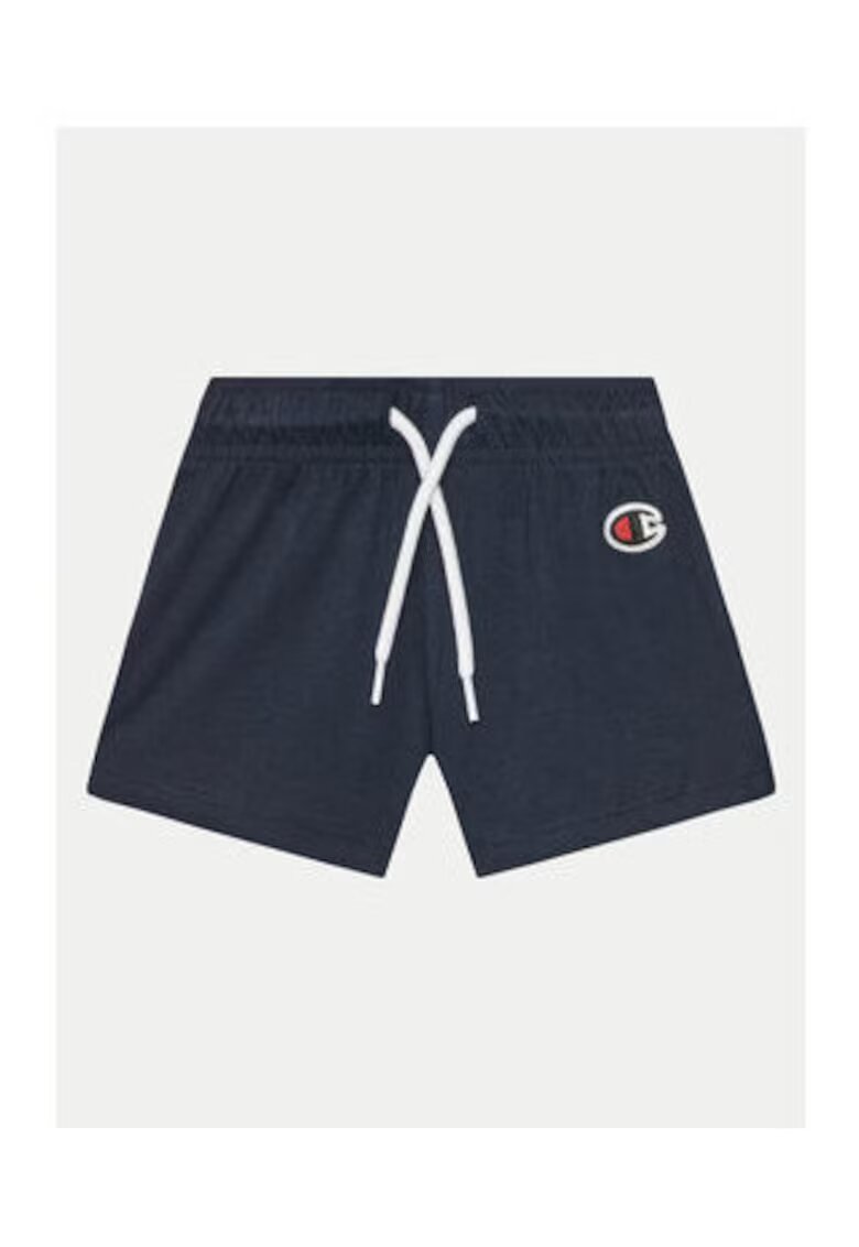 Champion Set tricou si pantaloni scurti fete 307055 - Bumbac - 86 CM - Bleumarin/Roz