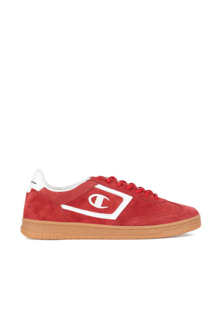 Champion Tenisi barbati - CL78 S LOW - piele naturala - rosu