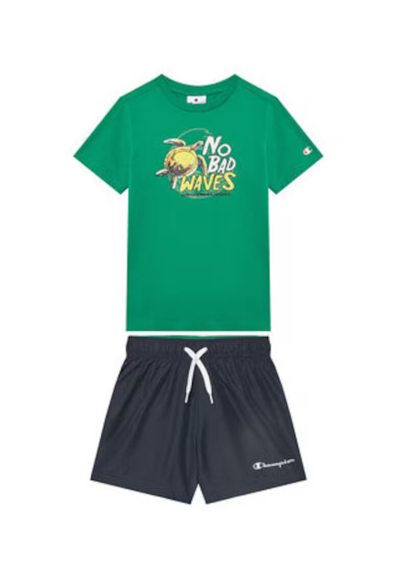 Champion Trening lifestyle barbati - bumbac - verde/bleumarin