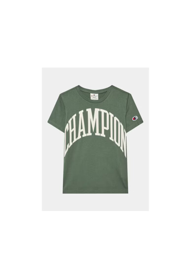 Champion Tricou baieti - 302218981 - Bumbac - 134 CM - Verde