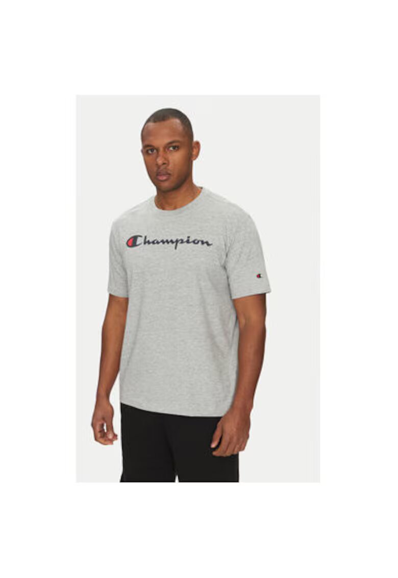 Champion Tricou barbati 220256 - Bumbac - Gri - Gri