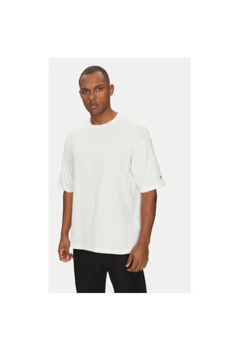 Champion Tricou barbati 220714 - Bumbac - Alb - Alb