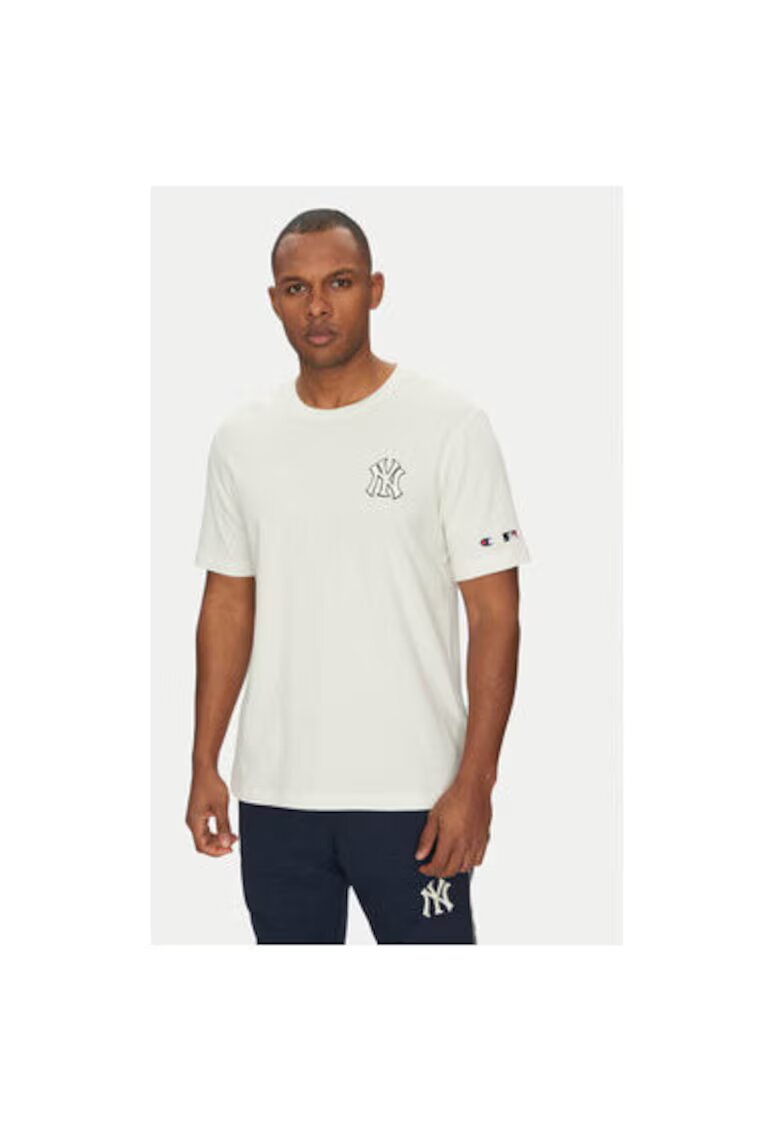 Champion Tricou barbati 221037 - Bumbac - Alb - Alb