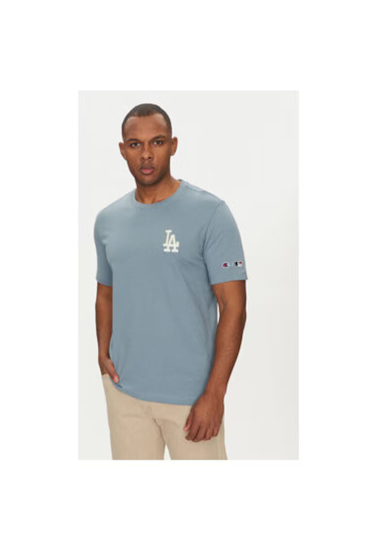 Champion Tricou barbati 221037 - Bumbac - Albastru - Albastru