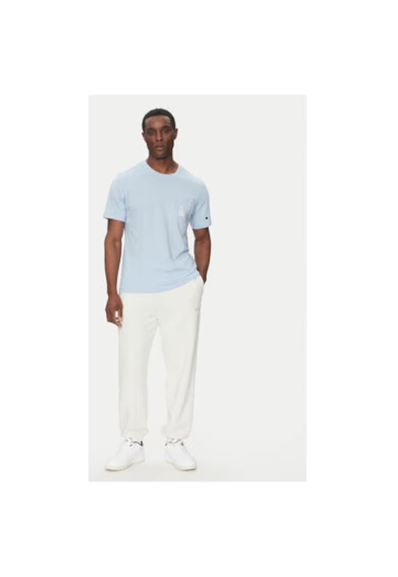 Champion Tricou barbati 221038 - Bumbac - Albastru deschis - Albastru deschis