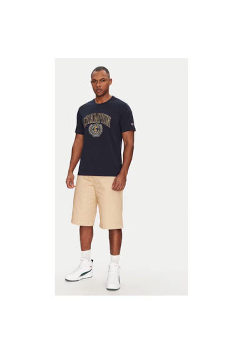 Champion Tricou barbati 221174 - Bumbac - Bleumarin - Bleumarin