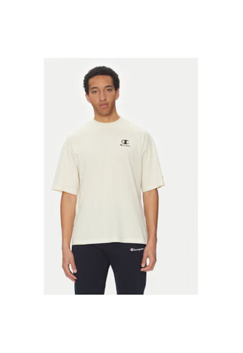 Champion Tricou barbati 221257 - Bumbac - Ecru - Ecru