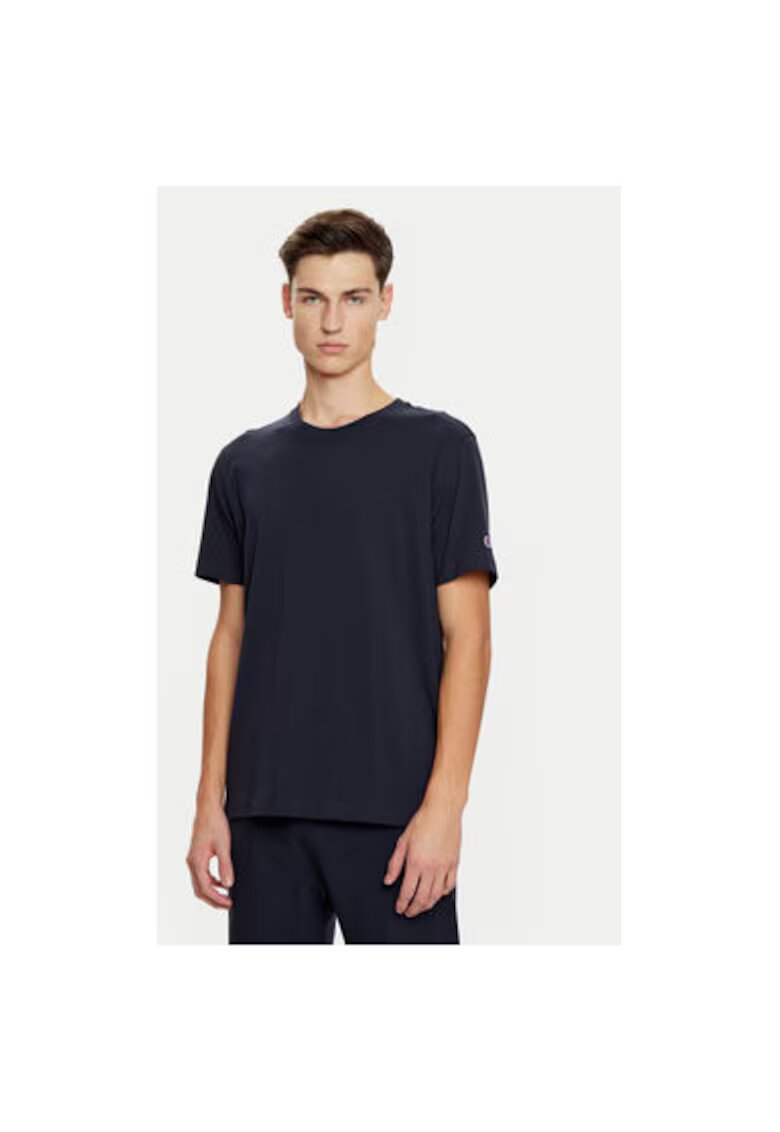 Champion Tricou barbati - 304700606 - Bumbac - Albastru - Albastru