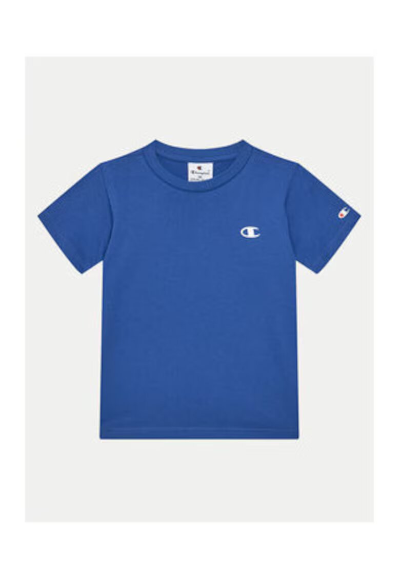 Champion Tricou barbati - CAMPION-306581 BS023 OLB/NNY - albastru - bumbac -