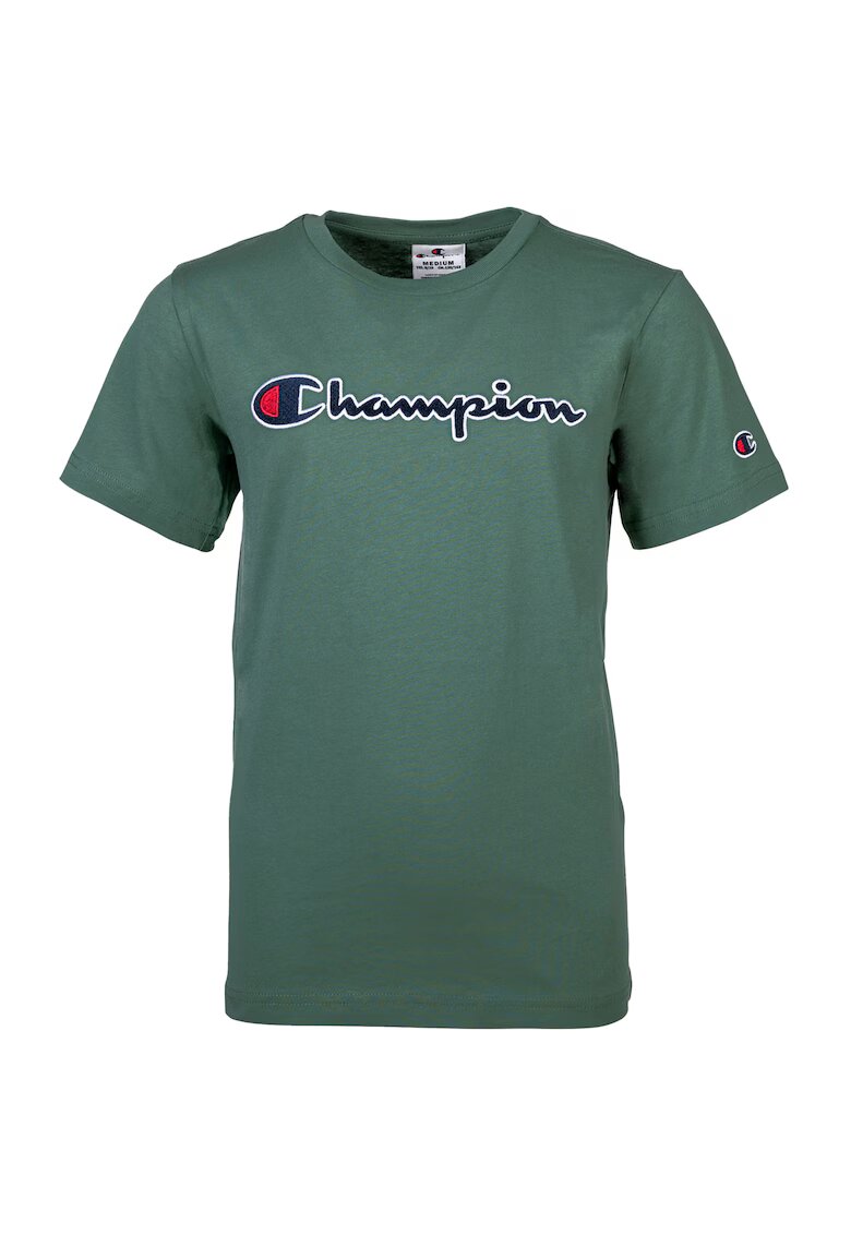 Champion Tricou cu logo - Verde aquamarin