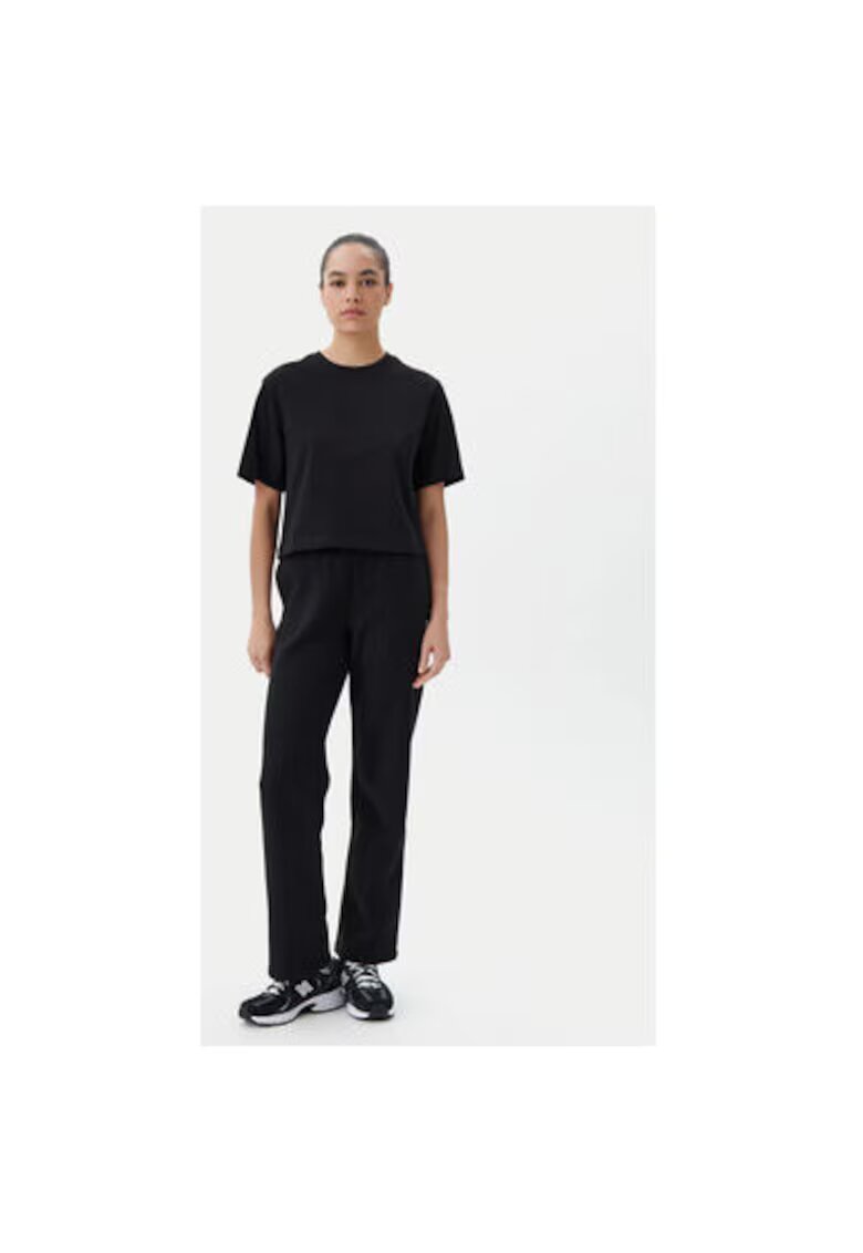 Champion Tricou dama 117874 - Bumbac - Negru - Negru