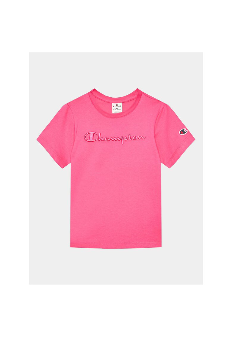 Champion Tricou Fete - 302219414 - Bumbac - Roz