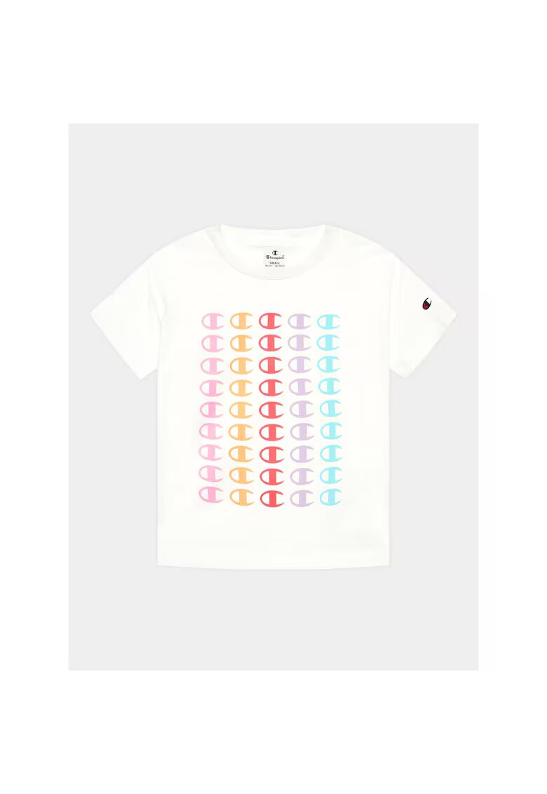 Champion Tricou Fete - 302261949 - Bumbac - Alb