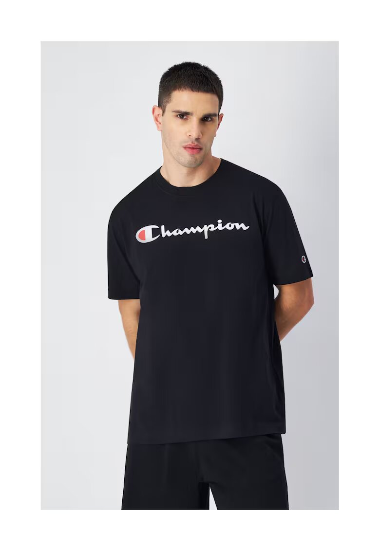 Champion Tricou pentru barbati - 3400376 - Bumbac - Negru
