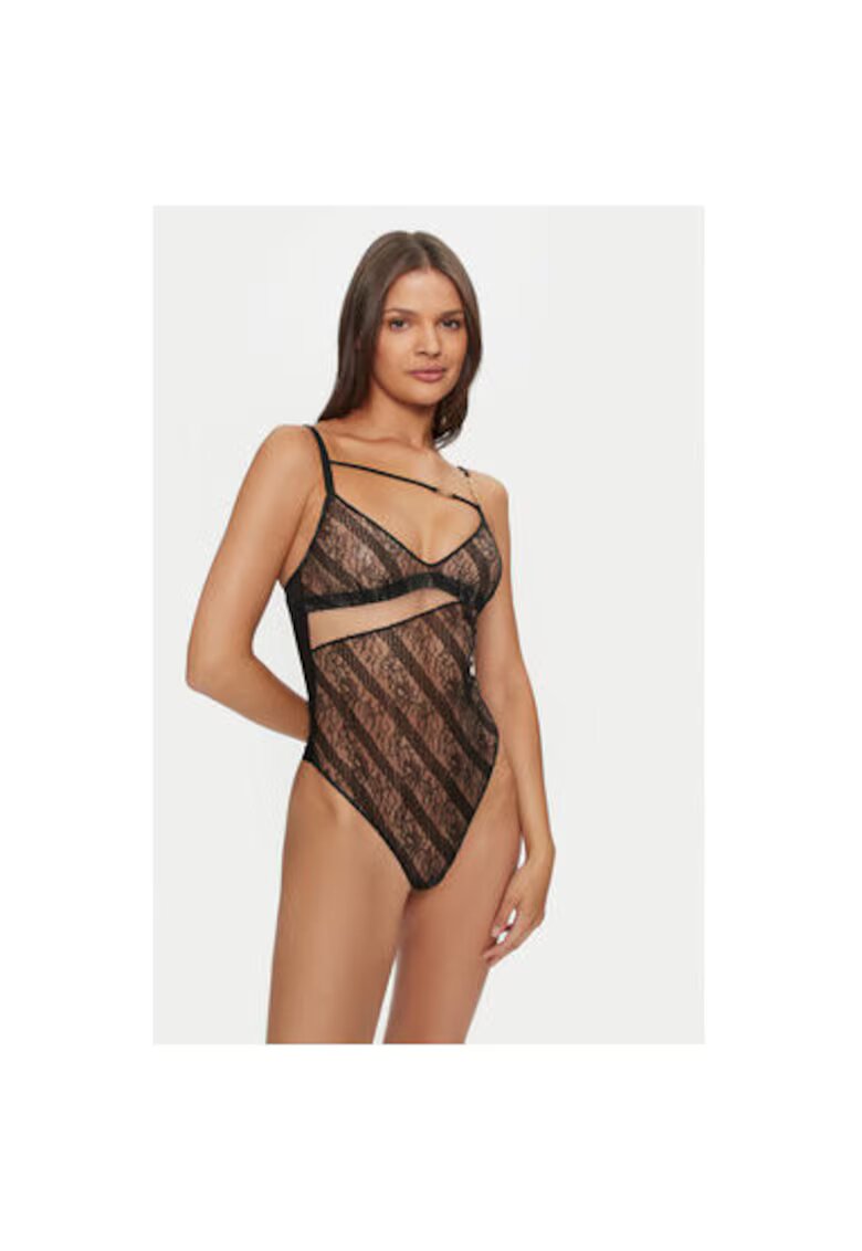 Chantelle Body dama - 304178115 - Nylon - Negru - Negru
