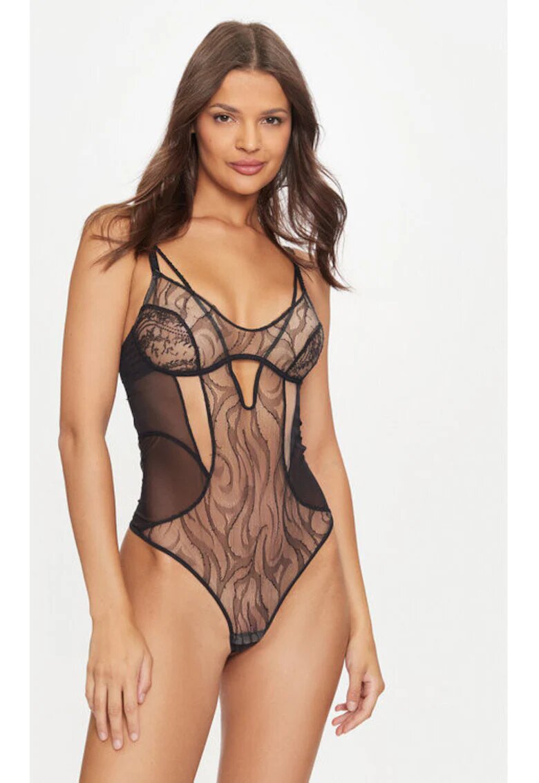 Chantelle Body dama - 304178160 - Poliamida - Negru - Negru