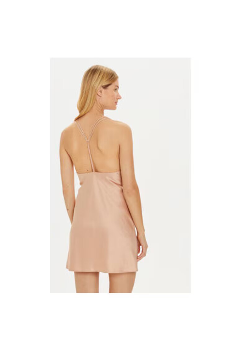 Chantelle Camasa de noapte dama - 304177224 - Poliester - XL INTL - Bej
