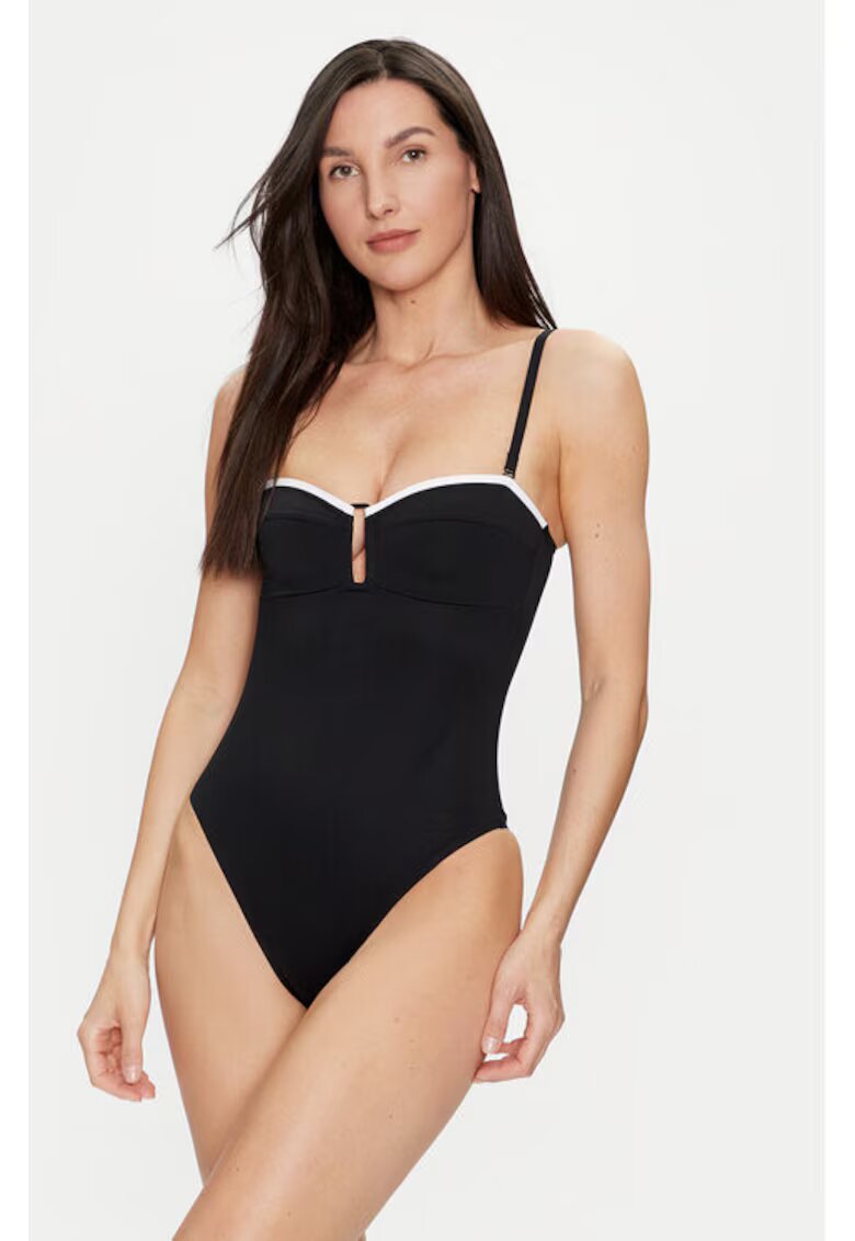 Chantelle Costum de baie dama - 303559151 - Nylon - Negru - Negru