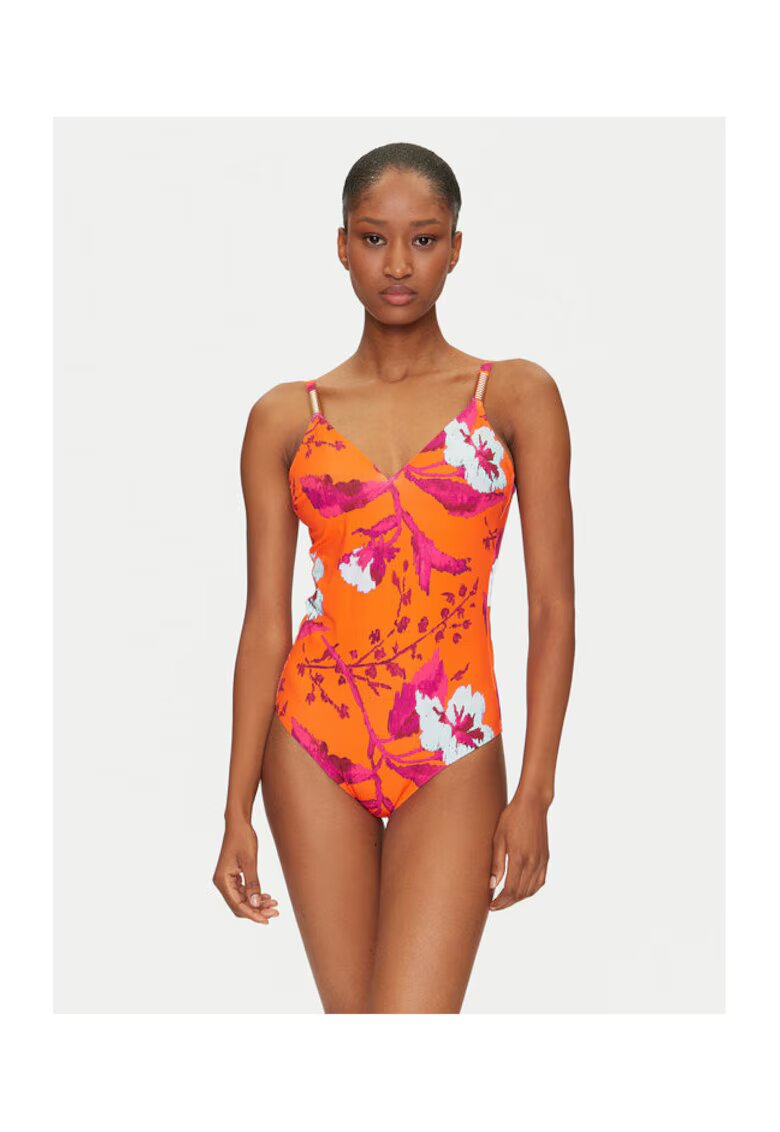 Chantelle Costum de baie dama C16VUF A01 - Poliamida/Elastan - Portocaliu - Portocaliu