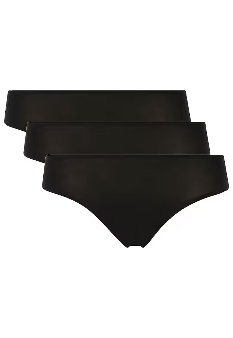 Chantelle Set de chiloti fara cusaturi -3 perechi - Negru