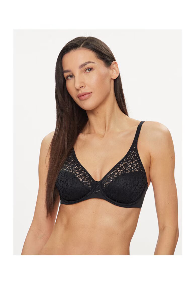 Chantelle Sutien C13F10 - Nylon/Elastan - Negru - Negru