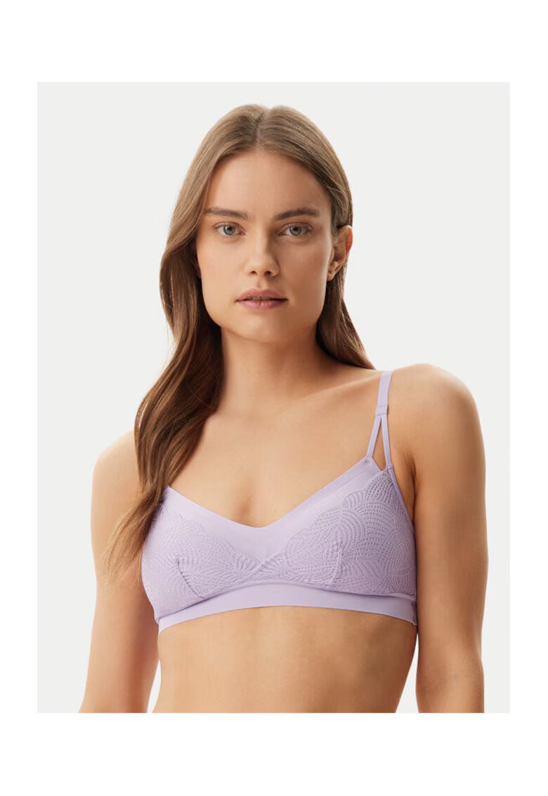 Chantelle Sutien dama - 304887864 - Nylon/Elastan - Violet - Violet
