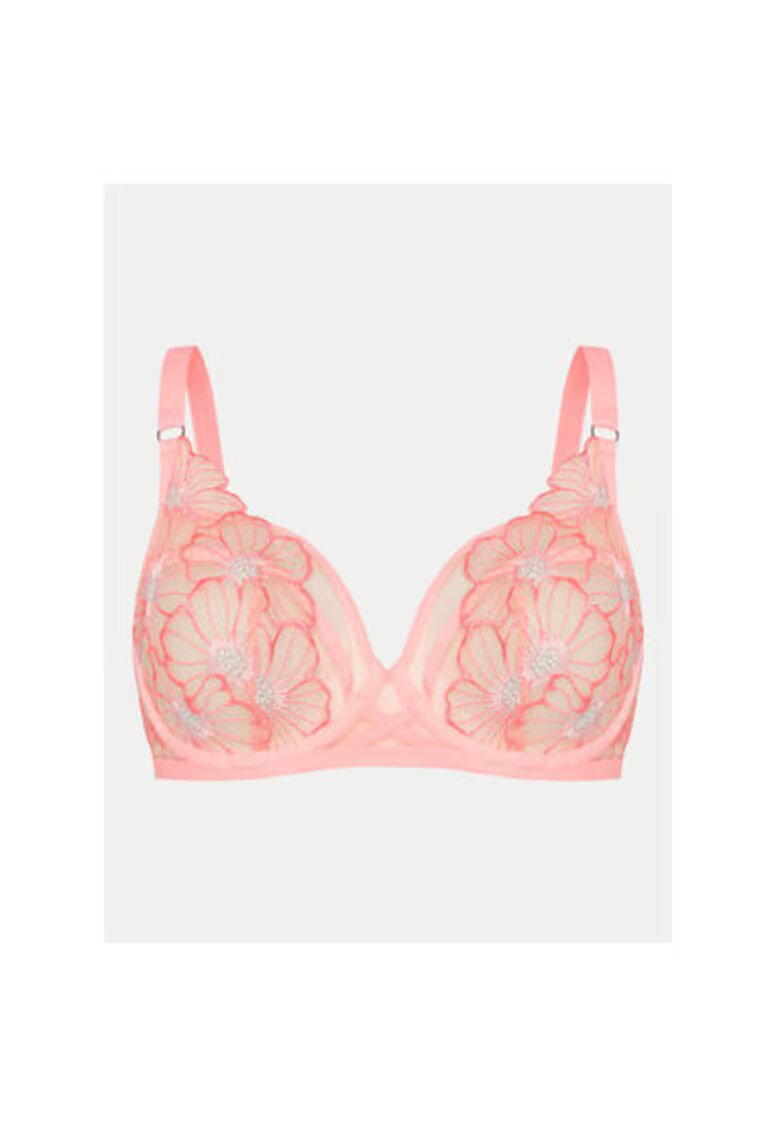 Chantelle Sutien dama - 304888960 - Poliamida - Roz - Roz