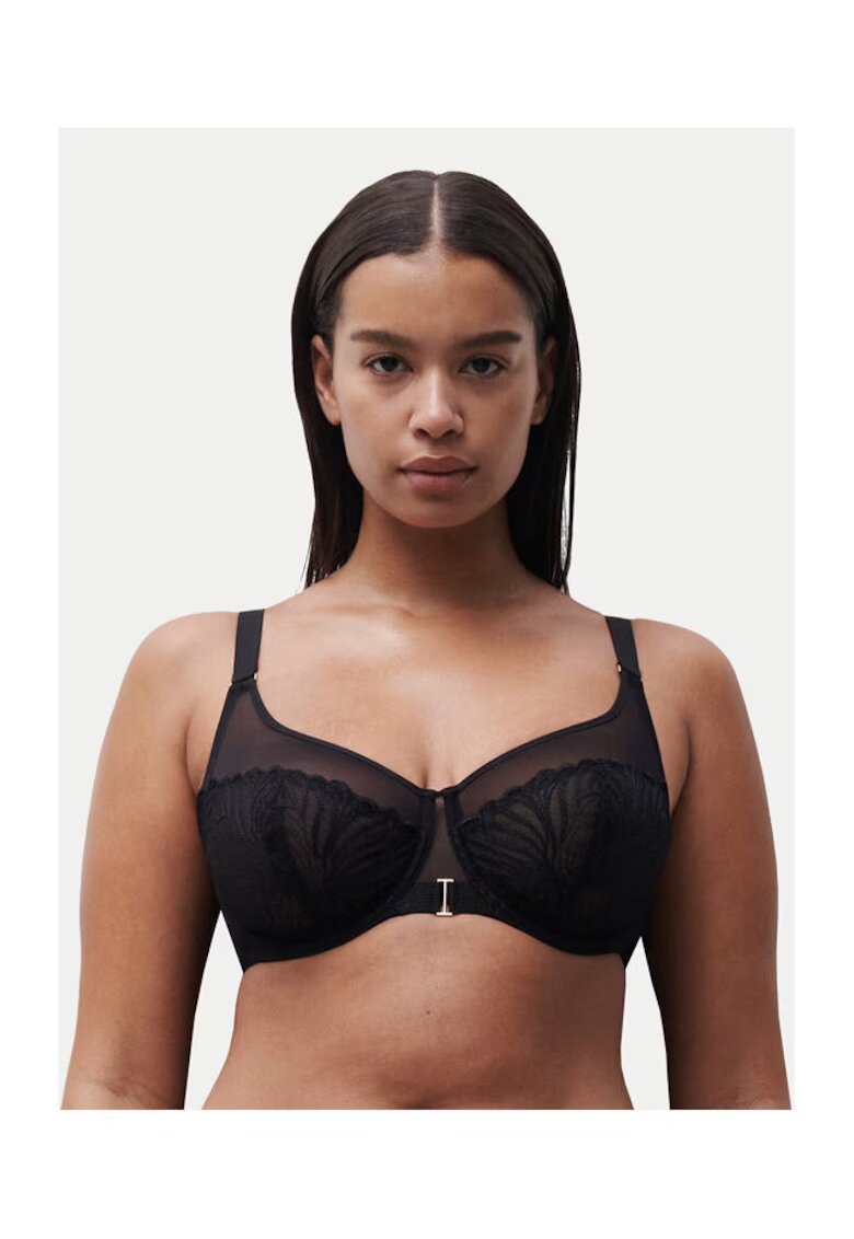 Chantelle Sutien dama - 304889240 - Poliamida/Elastan - Negru - Negru