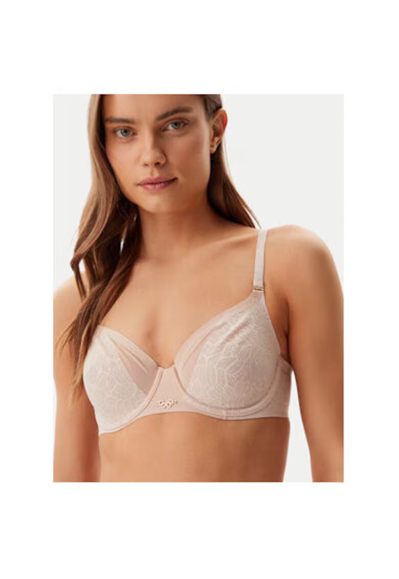 Chantelle Sutien dama - 304889462 - Bumbac/Elastan - Bej - Bej