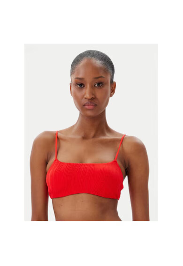 Chantelle Sutien de baie dama C12VQ9 A39 - Poliamida/Elastan - Rosu - Rosu