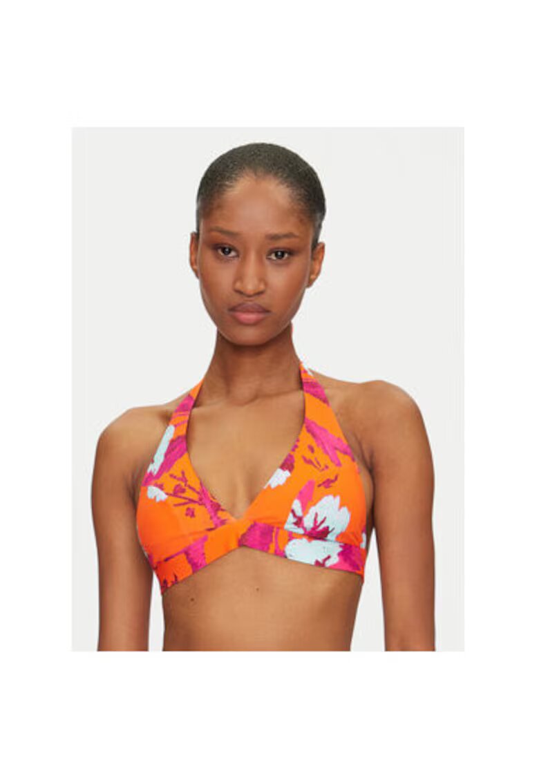 Chantelle Sutien de baie dama C16VQF A01 - Poliamida/Elastan - Portocaliu - Portocaliu