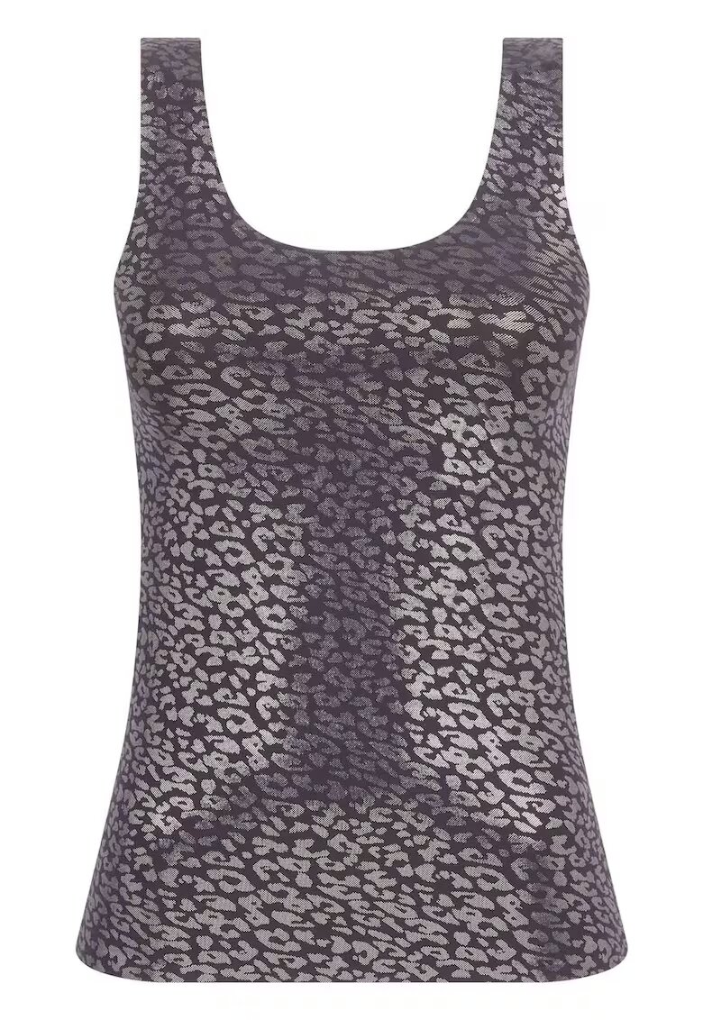 Chantelle Top cu decolteu rotund - Negru