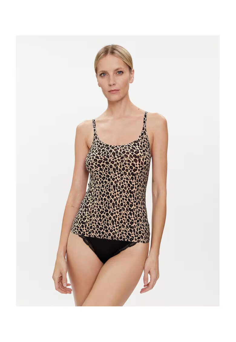 Chantelle Tricou dama - 303814793 - Nylon/Elastan - M-L INTL - Maro
