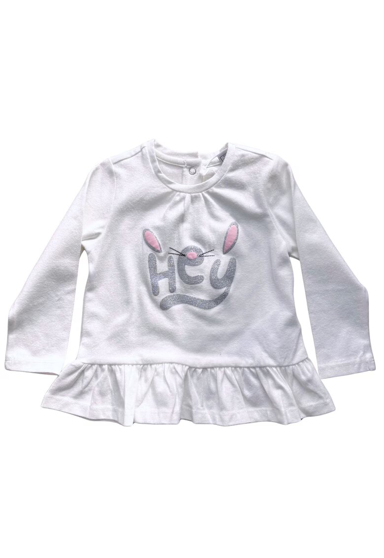 Chicco Bluza cu peplum si particule stralucitoare