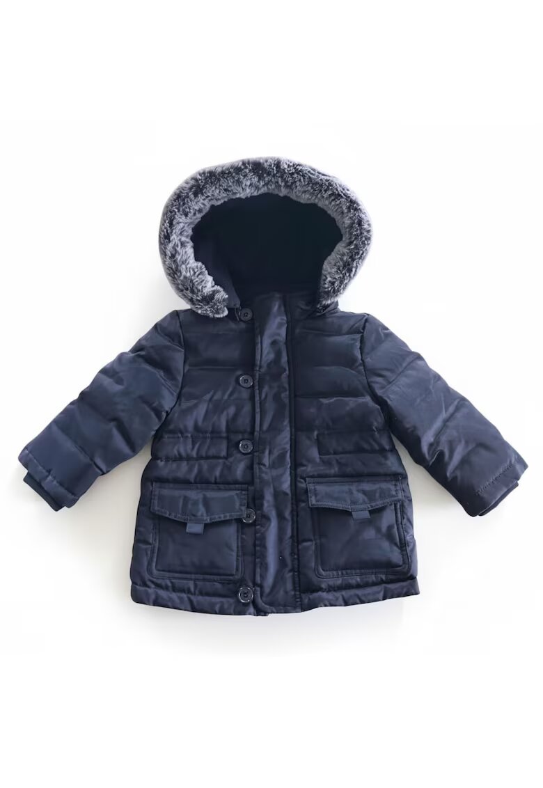 Chicco Geaca de iarna pentru copii din puf - cu gluga - bleumarin