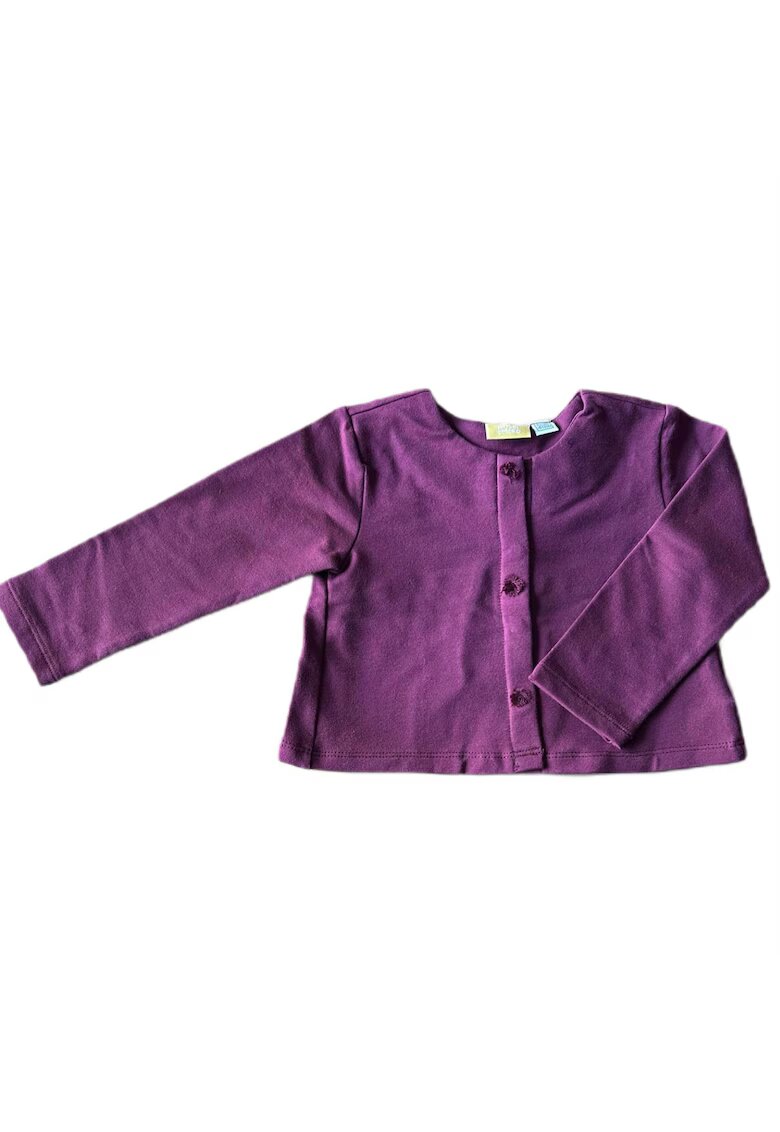 Chicco Pulover pentru copii bumbac/elastan - croiala clasica - maneci lungi - mov