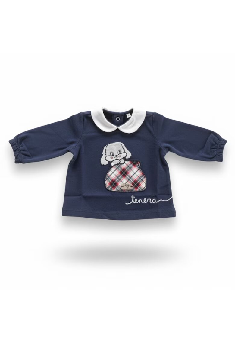 Chicco Tricou copii cu maneca lunga bleumarin 52