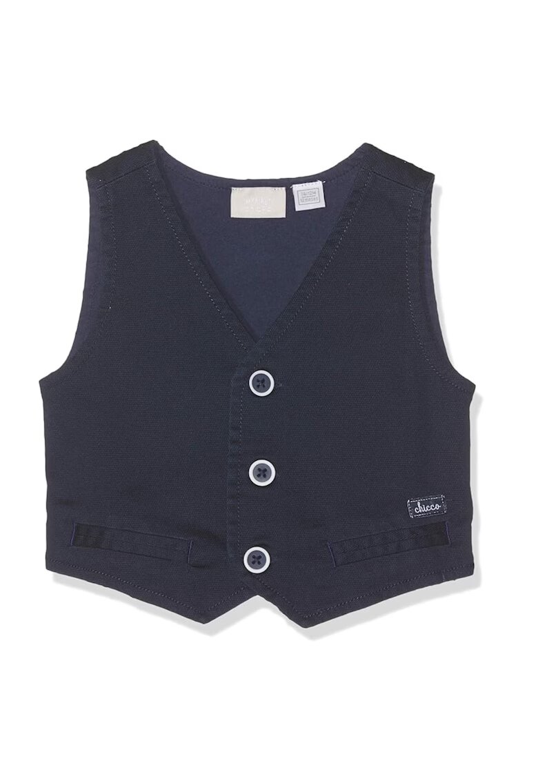 Chicco Vesta bleumarin - bumbac - cu buzunare - pentru baieti