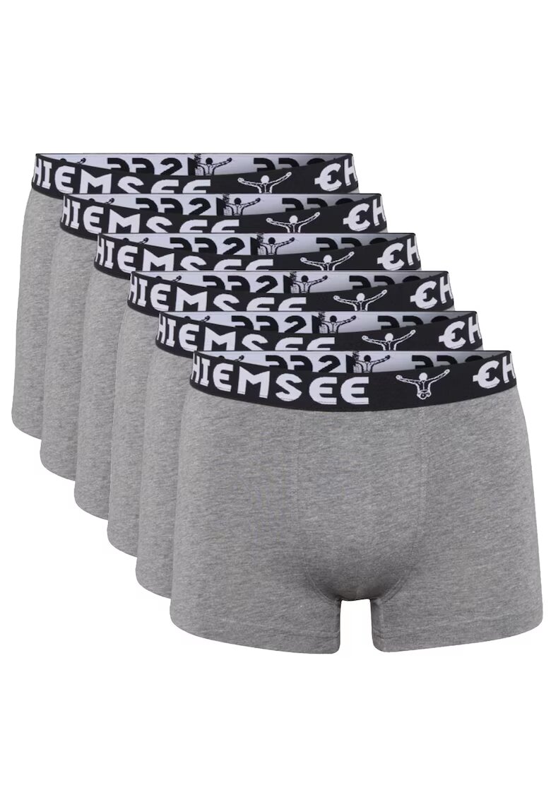 Chiemsee Set de boxeri cu logo - 6 perechi - Gri
