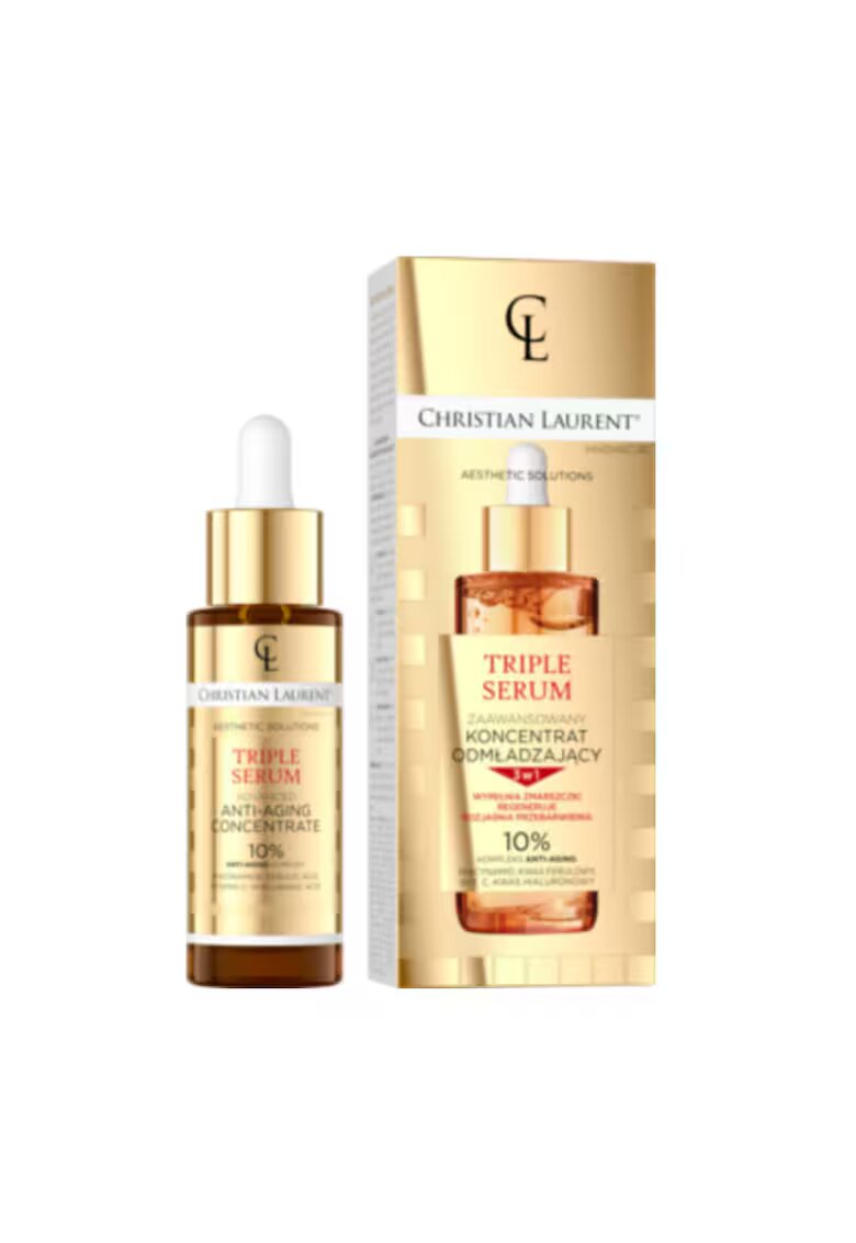 Christian Laurent Ser concentrat avansat anti-imbatranire - Triple Serum 10 % - 30 ml