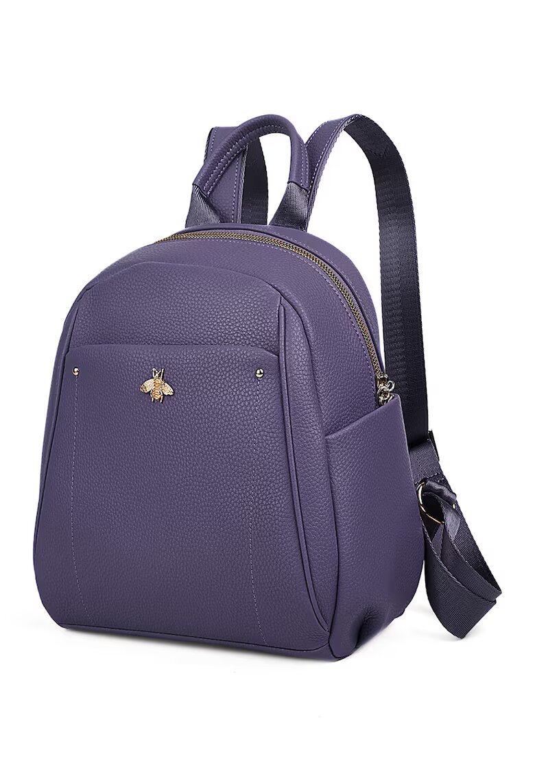 Ciel Rucsac de piele cu bretele ajustabile Greenly - Violet prafuit