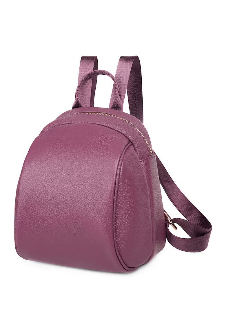 Ciel Rucsac de piele cu fermoar Nimue - Roz fandango